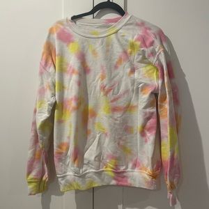 Tie dye crew  neck